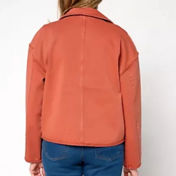 NWT LOGO by Lori Goldstein Patch Pocket Jacket with Embroidery (Size L) - Picture 2 of 8